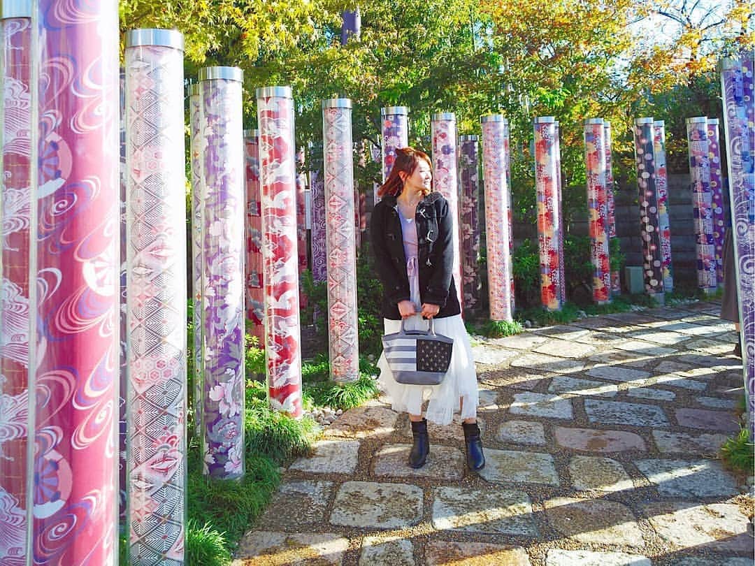 市川みかさんのインスタグラム写真 - (市川みかInstagram)「#キモノフォレスト #嵐山 #京都 #嵐電嵐山駅 #gotoトラベル #紅葉 #ライトアップ #タビジョ #trip #travel #japanesegirl #InstagramJapan #lovers_japan #photo_jpn #NIPPON #pics_japan #photos #viewpoint #beautiful_spot #photography #photooftheday #picoftheday #tagsforlikes #tflers #follow #instagood #instadiary #instalike #instamood #instalove」11月20日 5時16分 - ichikawa_mika