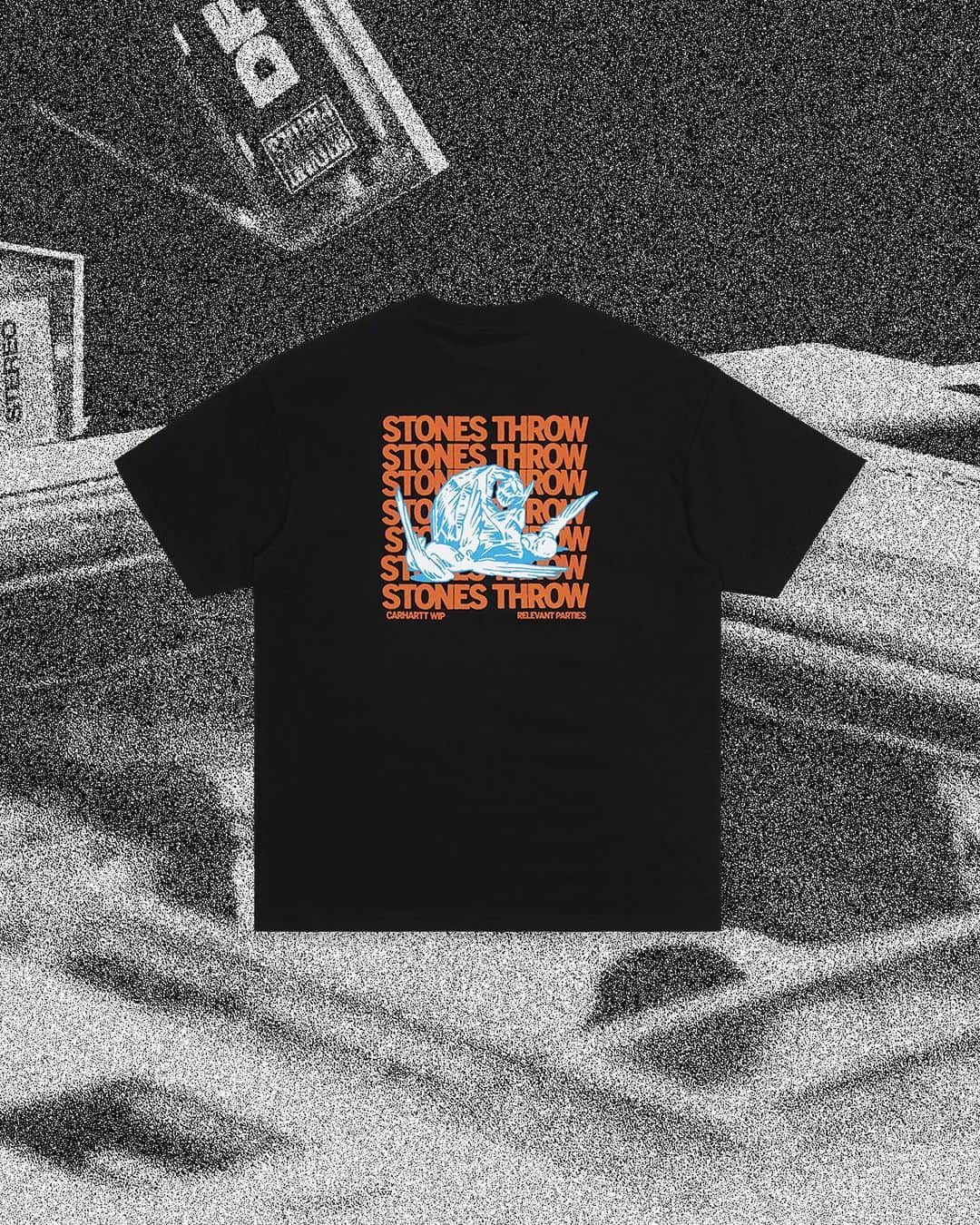 カーハートのインスタグラム：「RELEVANT PARTIES VOL.1 - A Capsule Compilation.  Relevant Parties Vol.1 のコレクションは、11月21日(土)より全国のCarhartt WIP Store & Online Storeにて発売致します。Jazzy Sport、Jackpot、Journal Standard、Sneakersnstuffでも同時にリリースとなります。ご期待ください。  #CarharttWIP #carharttwipmusic #relevantparties」