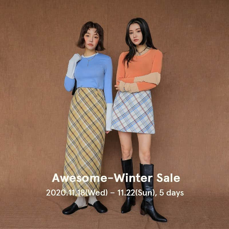 3CE Official Instagramさんのインスタグラム写真 - (3CE Official InstagramInstagram)「Stylenanda Awesome-Winter SALE☃️ 이번 주말까지! 난다의 어썸한 쇼핑 찬스🥰 스타일난다 / 3CE / KKXX 모두 할인 된 가격으로 만나보세요🛍 대상 : 국내 온/오프라인, 해외 온라인몰(올리브영/시코르/면세점 제외) (*일부 품목 제외) - ~ 2020/11/22(Sun) *Korea standard time Stylenanda / 3CE / KKXX Up to 70% off! 5days, Winter Season-Off Sale🛍 (*Some items are excluded) - m.stylenanda.com en.stylenanda.com jp.stylenanda.com cn.stylenanda.com tw.stylenanda.com #Stylenandasale #Stylenandaseasonoff #Seasonoff」11月20日 9時01分 - 3ce_official