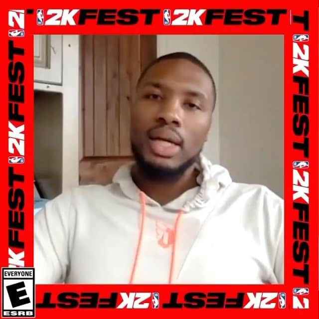 デイミアン・リラードのインスタグラム：「#2KFest kicks off tomorrow on @nba2k’s Twitter and YouTube livestreams @1PM PT in the USA. I have a performance from my house in Portland dropping as a part of #2KFest. Tap in! #DameDOLLA #NBA2K21」