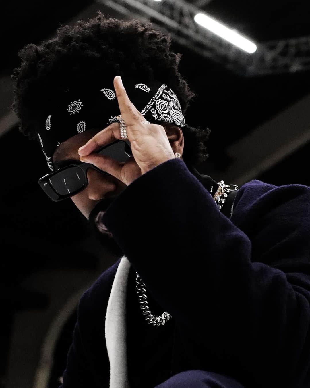 ビッグ・ショーンのインスタグラム：「Wolves video tomorrow Noon! LFG!  @postmalone 🐺🌑🌙🤯」