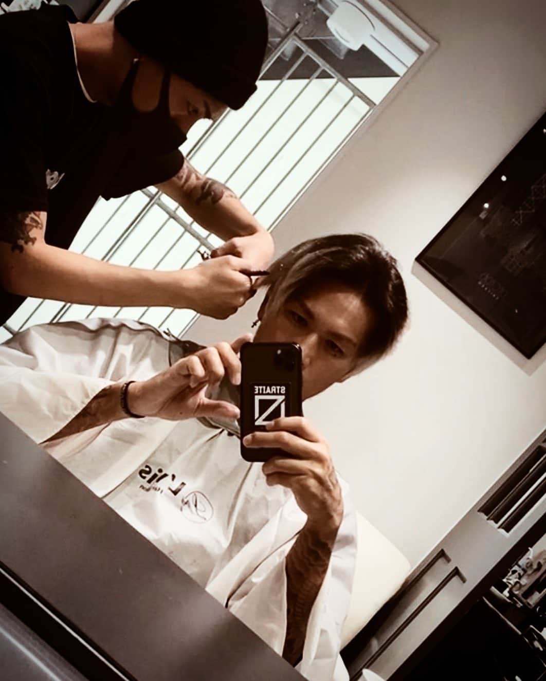 DJ ACEのインスタグラム：「✂︎ #2ケ月ぶり #Lwis」