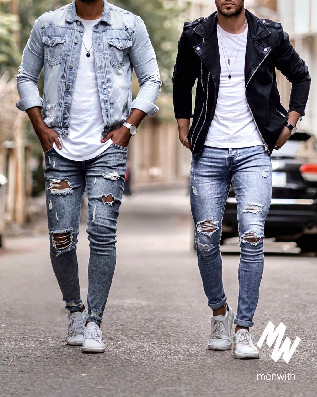 Men Withのインスタグラム：「👈🏽👉🏽? Very nice outfits worn by our dear friends @youssefesawy & @ahmed_cola4 👌🏽 #menwithstreetstyle」