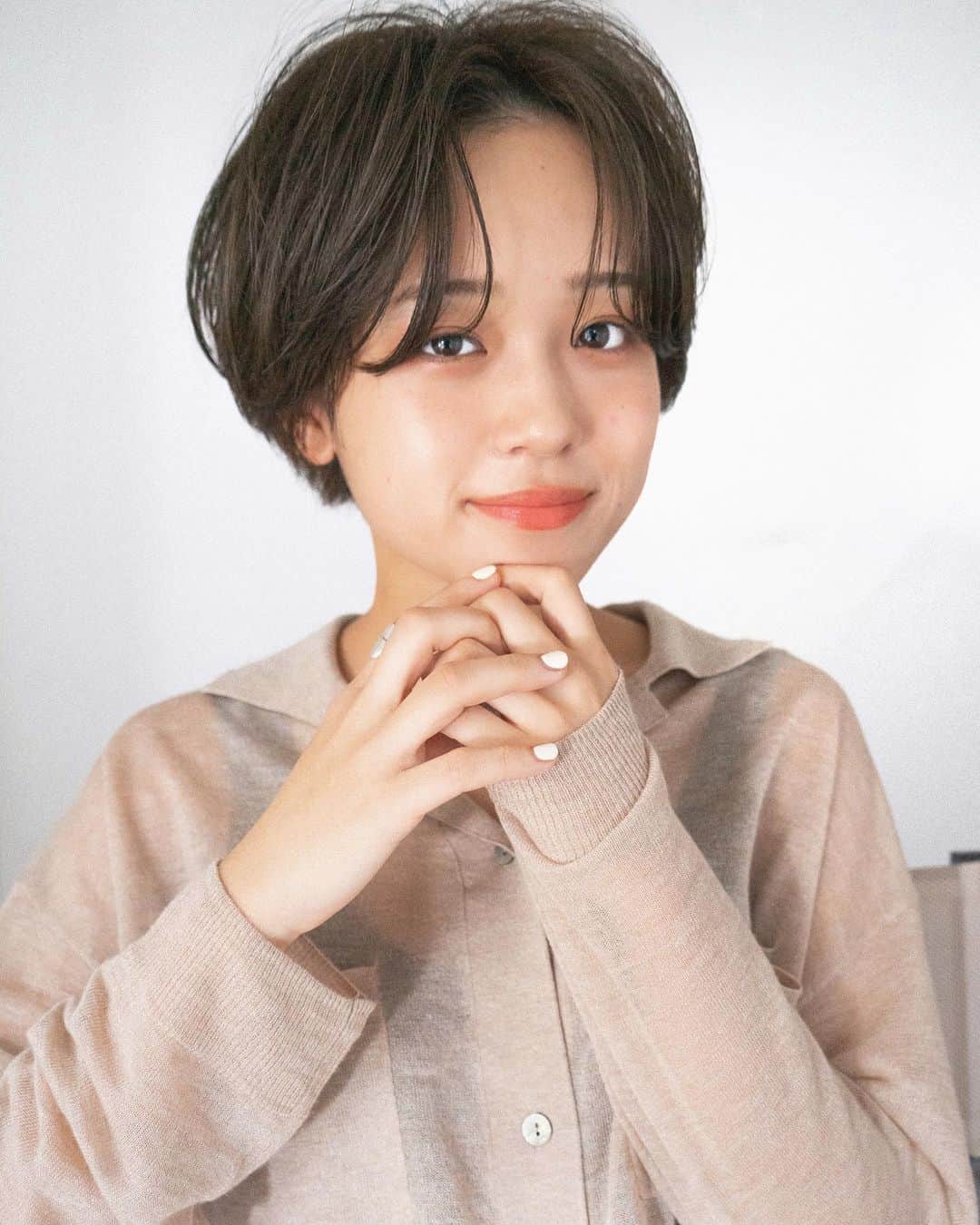 カワシリアツシのインスタグラム：「初めましての真雪ちゃん☃️ 可愛かったー☺︎ ショートオススメです◎」