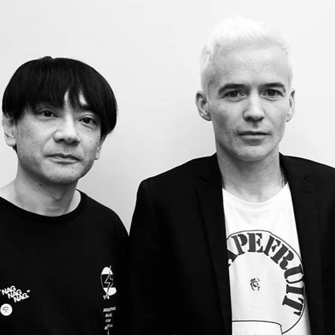 のインスタグラム：「Me & Robbie @theavalanches」