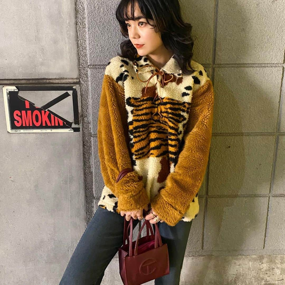 長澤メイさんのインスタグラム写真 - (長澤メイInstagram)「🐅💕 #mei_outfit」11月20日 13時52分 - xxmeixx1208