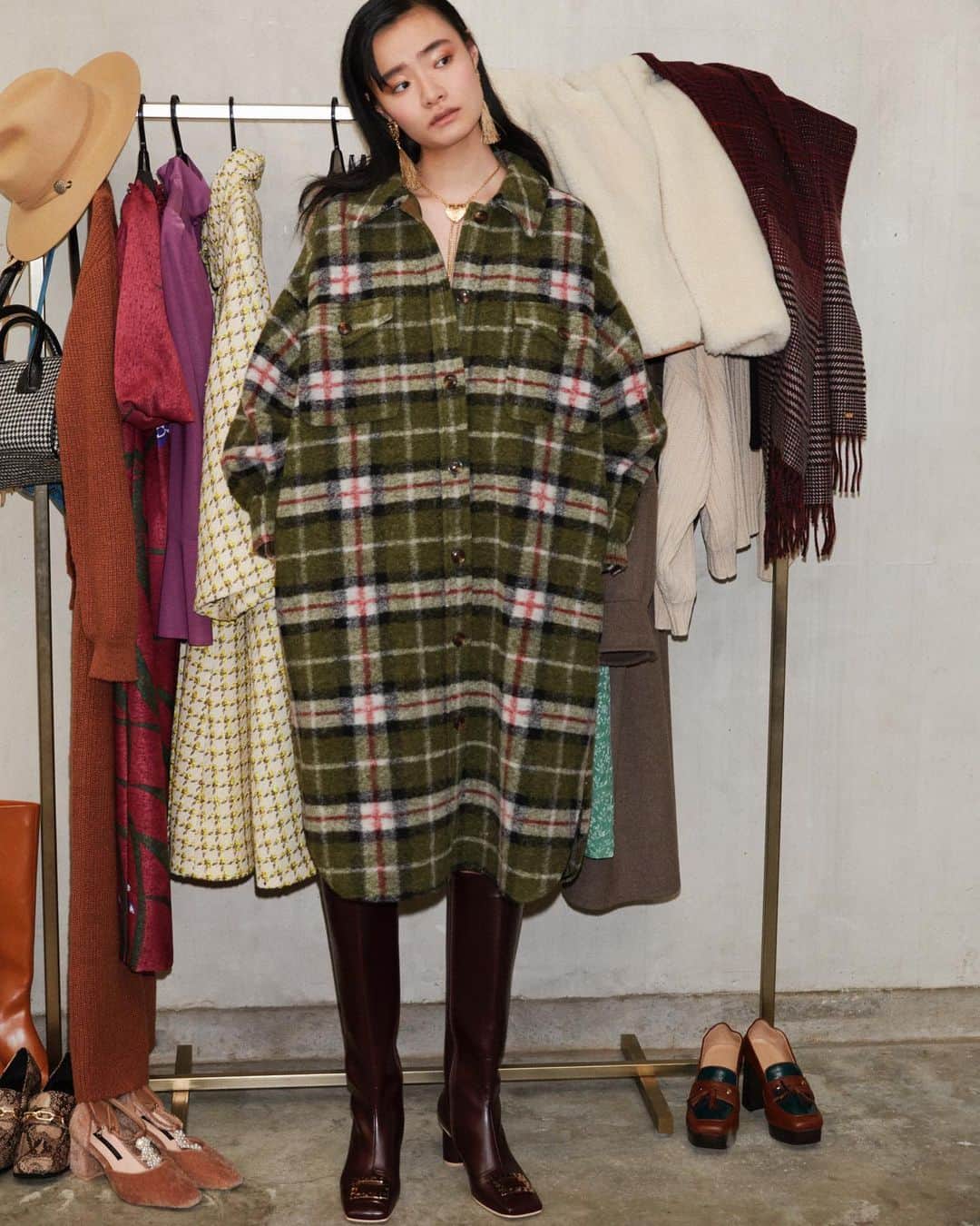 Lily Brownさんのインスタグラム写真 - (Lily BrownInstagram)「- New Arrival - ﻿ ﻿ #lilybrown #リリーブラウン﻿ #autumn #autumncollection ﻿ #vintage #vintagefuture」11月20日 14時57分 - lily_brown_official