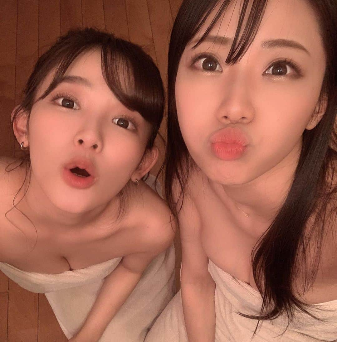 天木じゅんさんのインスタグラム写真 - (天木じゅんInstagram)「ふみ奈とサウナ🧖🏻‍♀️🧖🏻‍♀️💞 . . #sauna #サウナー #サウナ女子 #サウナ」11月20日 15時33分 - jun.amaki