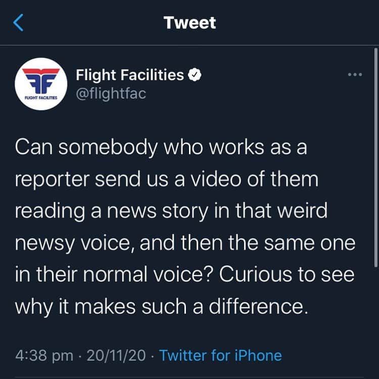 Flight Facilitiesのインスタグラム：「Josh Bristow from Fox Sports News brought the goods. Swipe to hear him in normal and news voice 😂  We owe you a frisbee, @joshbristow123」