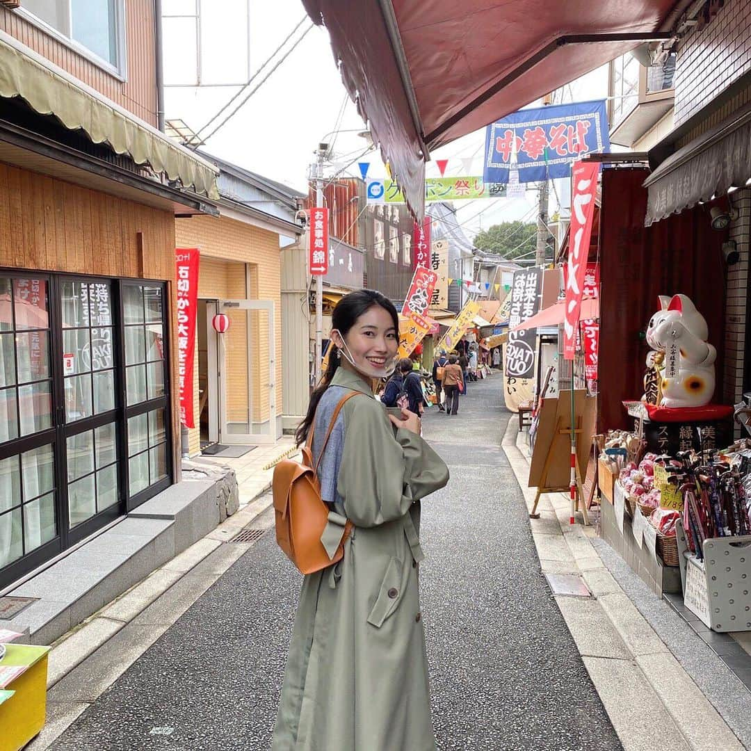 小川沙樹のインスタグラム：「撮影で色々な商店街に行かせていただいたのですが、写真がたくさんあるので少しずつ載せていきますね😮💗」