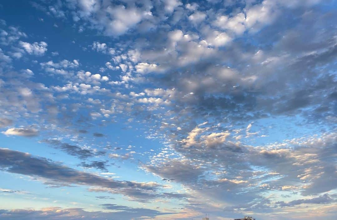 石橋陽彩さんのインスタグラム写真 - (石橋陽彩Instagram)「☀️☁️ * 空が綺麗すぎました。 やっぱりこの色の組み合わせが一番最高だと思う。 白とグレーの間から出る太陽の橙色の光。それを包み込むように流れる水色から青のグラデーション。 思わずカメラに収めたけどやっぱり、自分の目で見た景色が一番綺麗だな。 * もう、ね、笑笑 やばいですよ笑笑  今日最高に頑張れます😆😆😆 * Home room session #2 このあと20時から！YouTubeLiveにて開催です！ 是非観に来てくださいねっ☺️ * #HRS #YouTubeLive」11月20日 17時13分 - hiiro_ishibashi