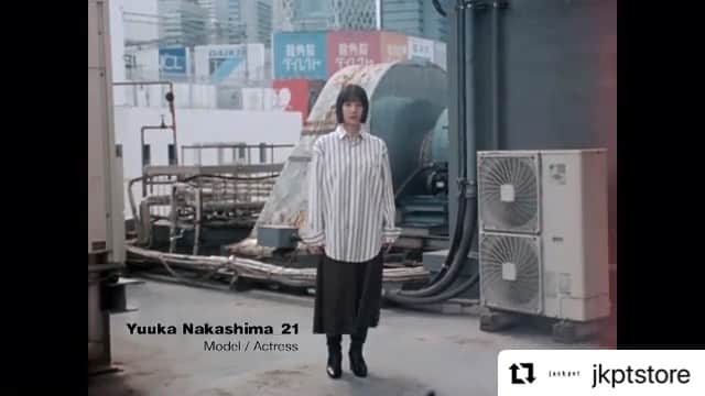 中島侑香のインスタグラム：「💙  @ryojikamiyama  @schnaydermans x @jkptstore  -What is “FREEDOM” for you?-  #schnaydermans #jkptstore」