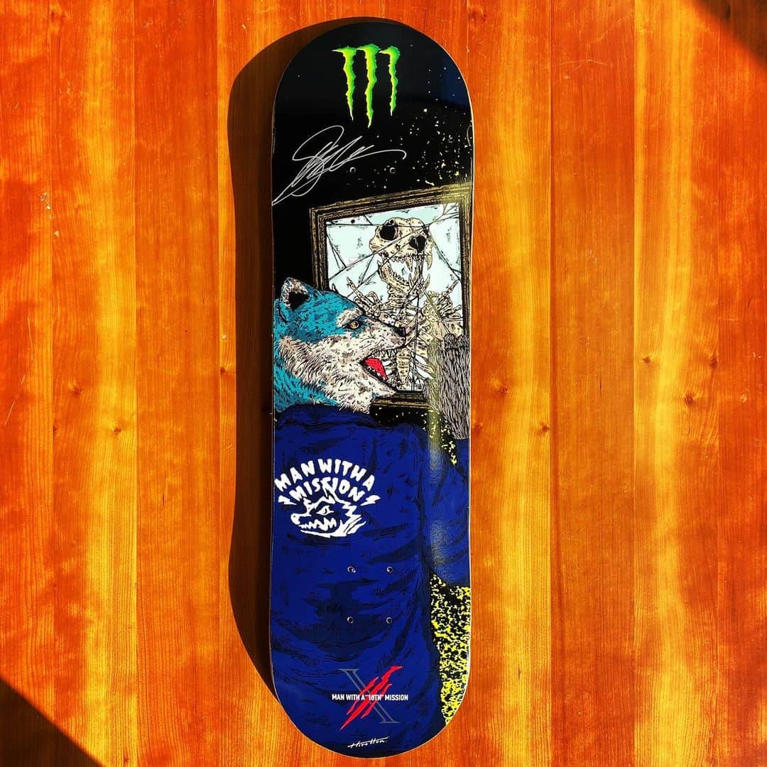 MAN WITH A MISSION MONSTER ボード