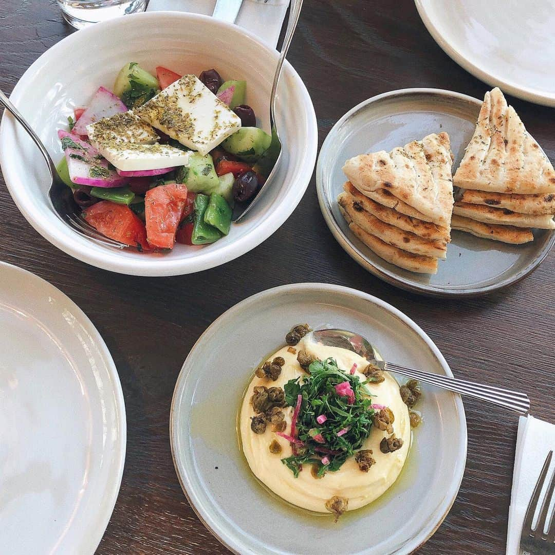 朝日奈央さんのインスタグラム写真 - (朝日奈央Instagram)「前に妹とランチした時の🍽 ギリシャ料理🌿美味しかったあ😋 #theapollo」11月20日 19時23分 - pop_step_asahi