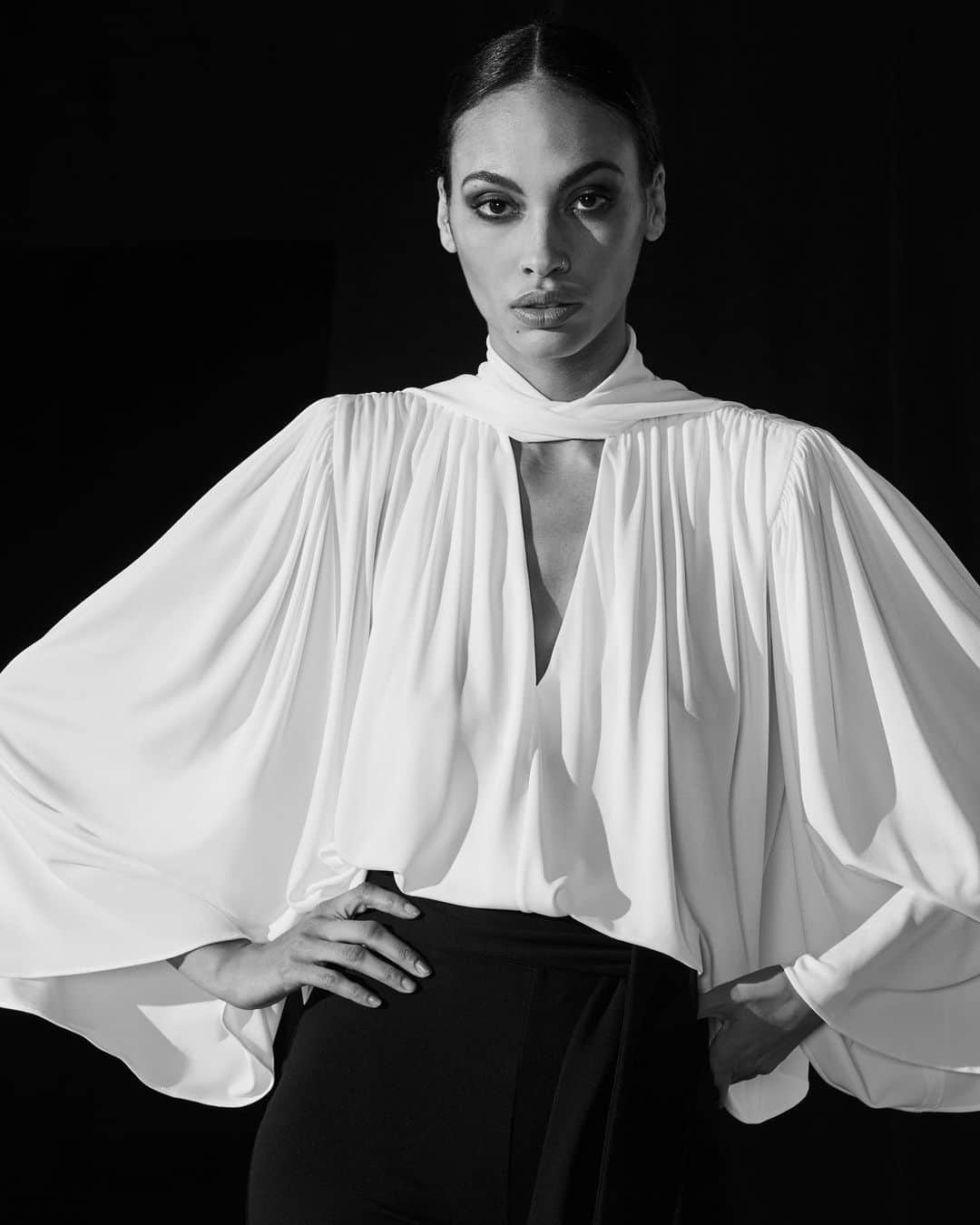 ホルストンのインスタグラム：「New in: statement-making tops.」