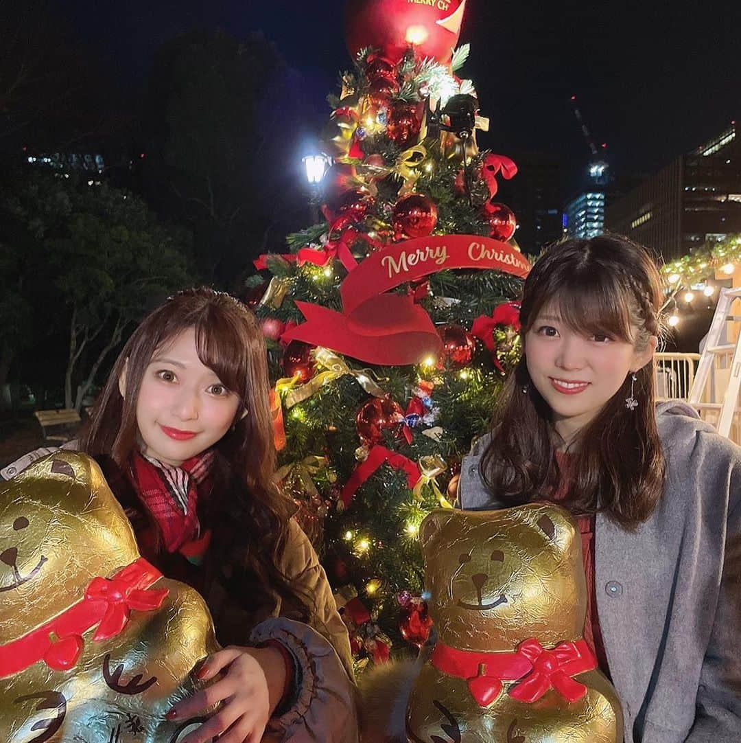 村上麻莉奈さんのインスタグラム写真 - (村上麻莉奈Instagram)「れいちぇるとクリスマスマーケット🎄 楽しかった☺️  #クリスマスマーケット　#クリスマスマーケット日比谷」12月19日 23時35分 - murakami_marina