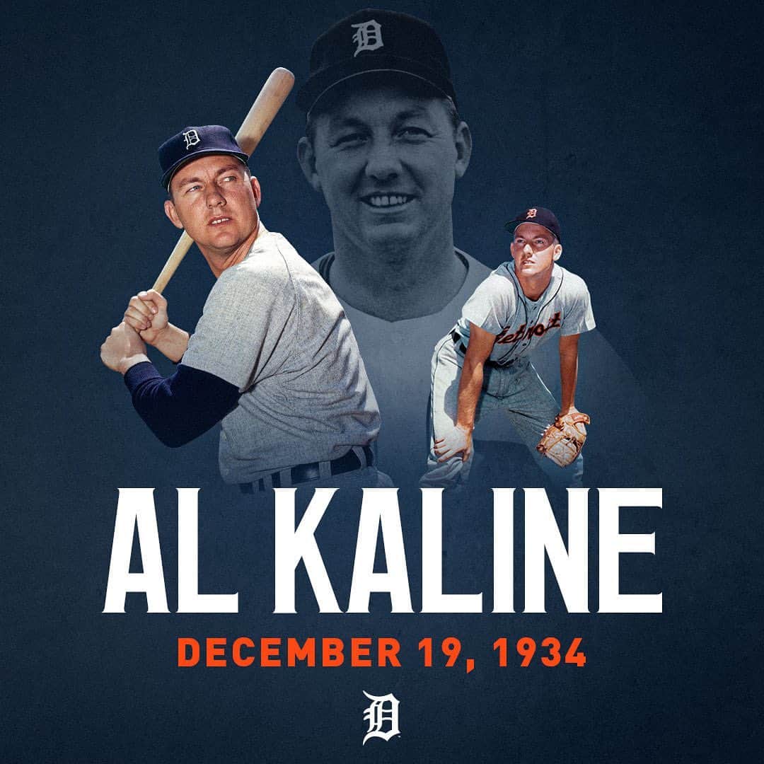 デトロイト・タイガースさんのインスタグラム写真 - (デトロイト・タイガースInstagram)「#OTD in 1934, Al Kaline was born.」12月19日 23時44分 - tigers
