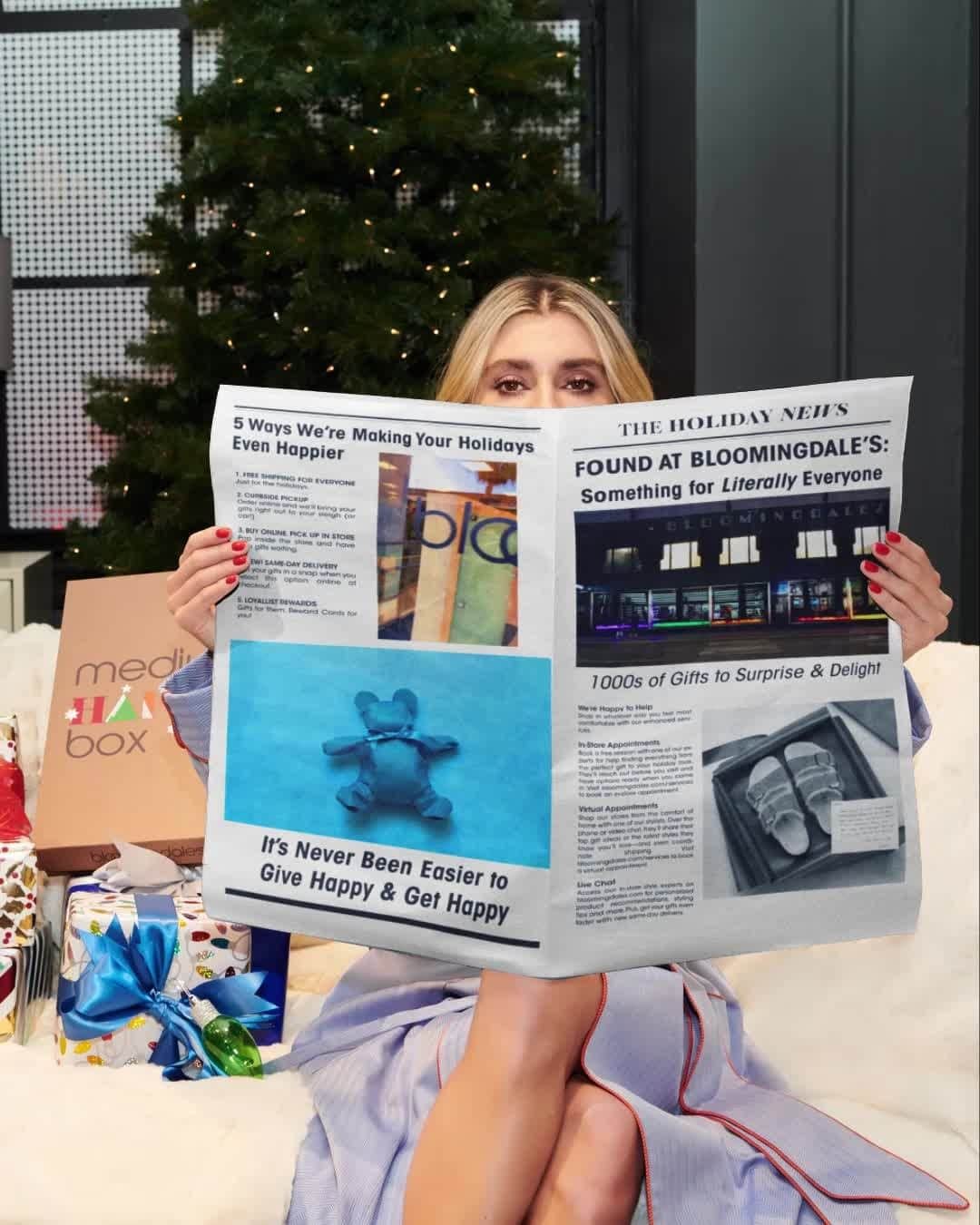 Bloomingdale'sのインスタグラム：「Big news: we've got *extra, extra* amazing gifts for everyone on your list. Shop our gift guide at the link in bio!」