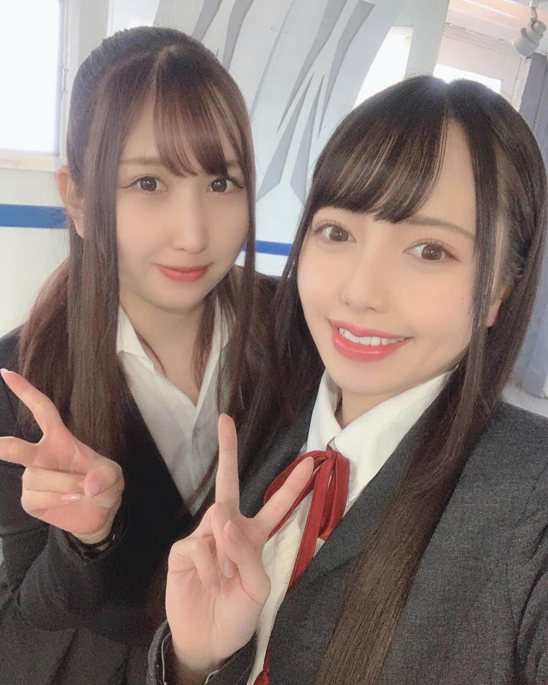 のインスタグラム：「吉峯ゆずちゃんと💗 GIGAさんで共演したからみてね🌼」