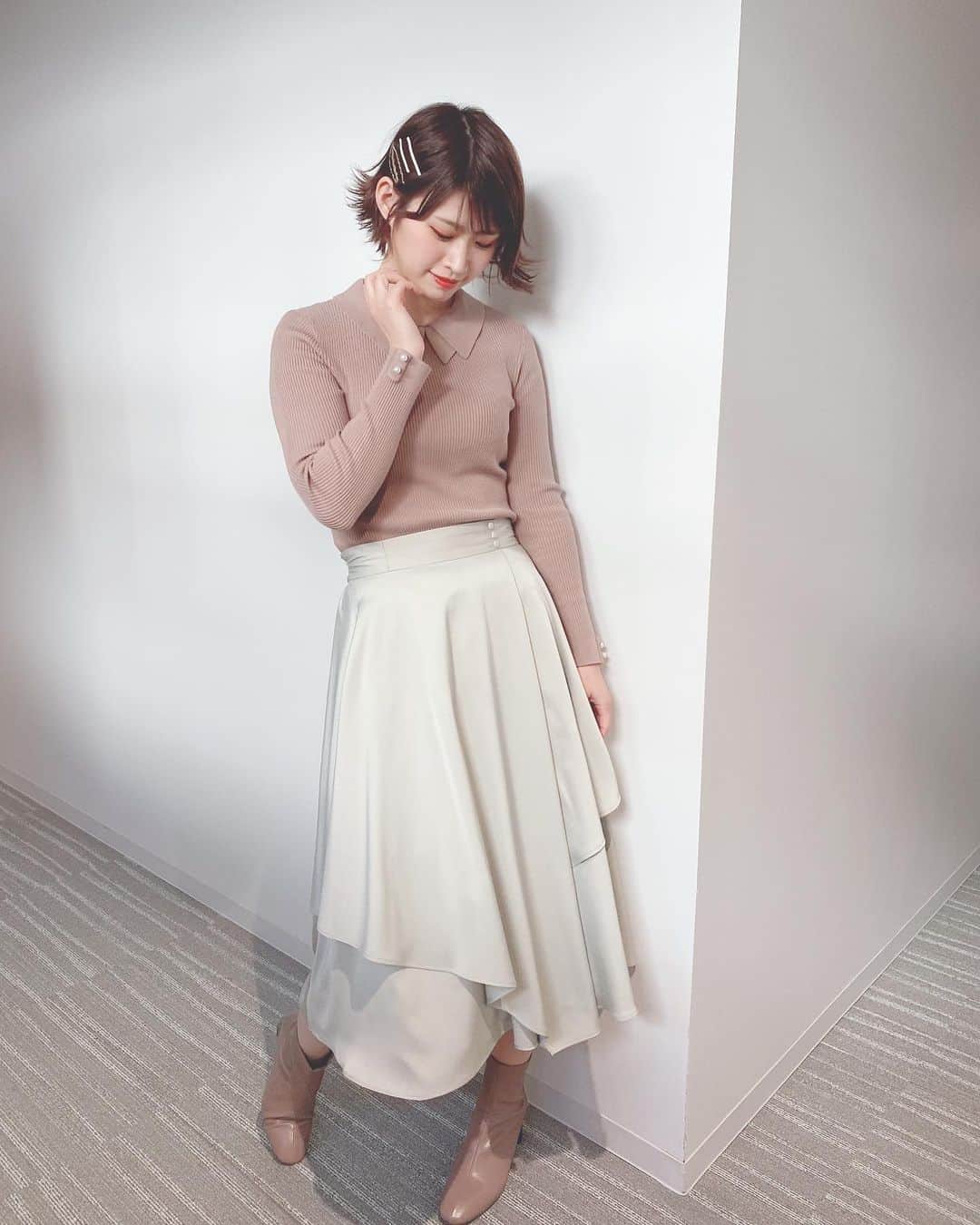 佐藤朱さんのインスタグラム写真 - (佐藤朱Instagram)「毎週、衣装がたのしみです😆 #サタデーウォッチン #衣装」12月19日 16時11分 - akari_miyagi