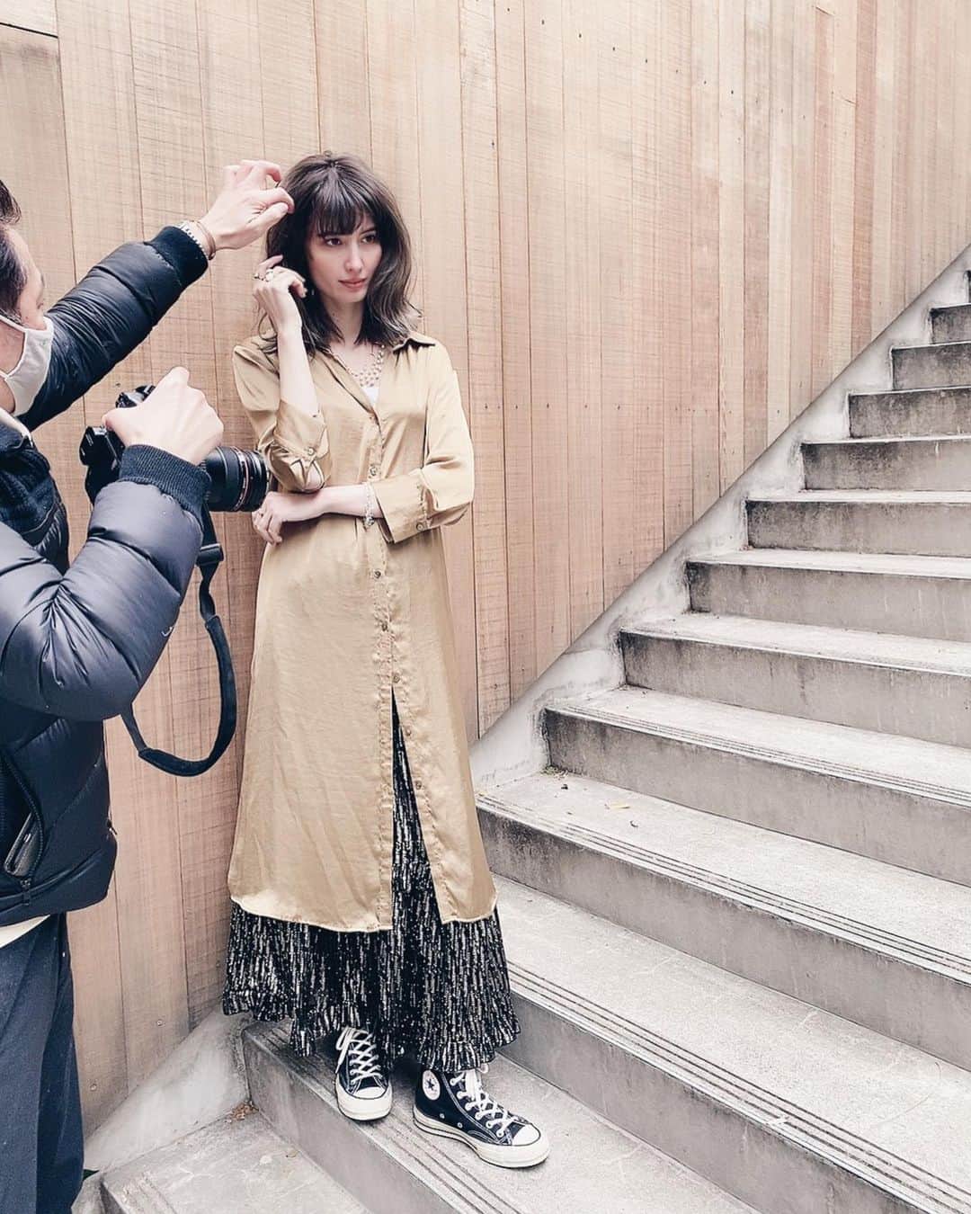 高松チェルシーリナさんのインスタグラム写真 - (高松チェルシーリナInstagram)「. 今日は撮影でした❤️📸 いい作品が出来てとっても嬉しい🥰 . hairmake by @yoshimi_watanabe443  . #shooting#hairstyle#ママモデル#生後9ヶ月#女の子ベビー#女の子ママ#撮影#coconfwat」12月19日 17時23分 - chelsea_rina
