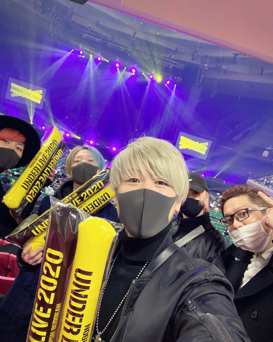 のインスタグラム：「NIPPON BUDOKAN なーう🏯 乃木坂46さんの応援に😆💪フィンガーダンスと万華鏡のパートの振付をさせて頂きました🕺🕺🕺 @xtrap.official」