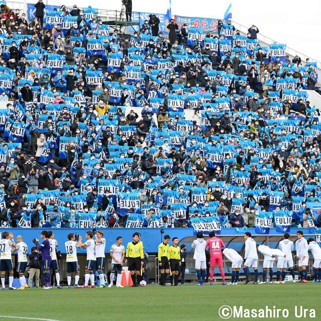 Goal Japanさんのインスタグラム写真 - (Goal JapanInstagram)「. ＼#横浜FC がダービーマッチを制す！🔥／ 大敗した前回の横浜ダービー雪辱を果たし、今季のラストゲームを見事な勝利で飾る！(Photo: Masahiro Ura) . 🇯🇵#明治安田生命J1リーグ 第34節 🆚横浜FC 3-1 横浜F・マリノス #志知孝明 (9分)、#田代真一 (16分)、#オナイウ阿道 (22分)、#瀬沼優司 (73分) . #soccer #football #jleague #J1 #yokohamafc #goaljleague #サッカー #フットボール #Jリーグ #明治安田生命Jリーグ #⚽」12月19日 17時40分 - goaljapan