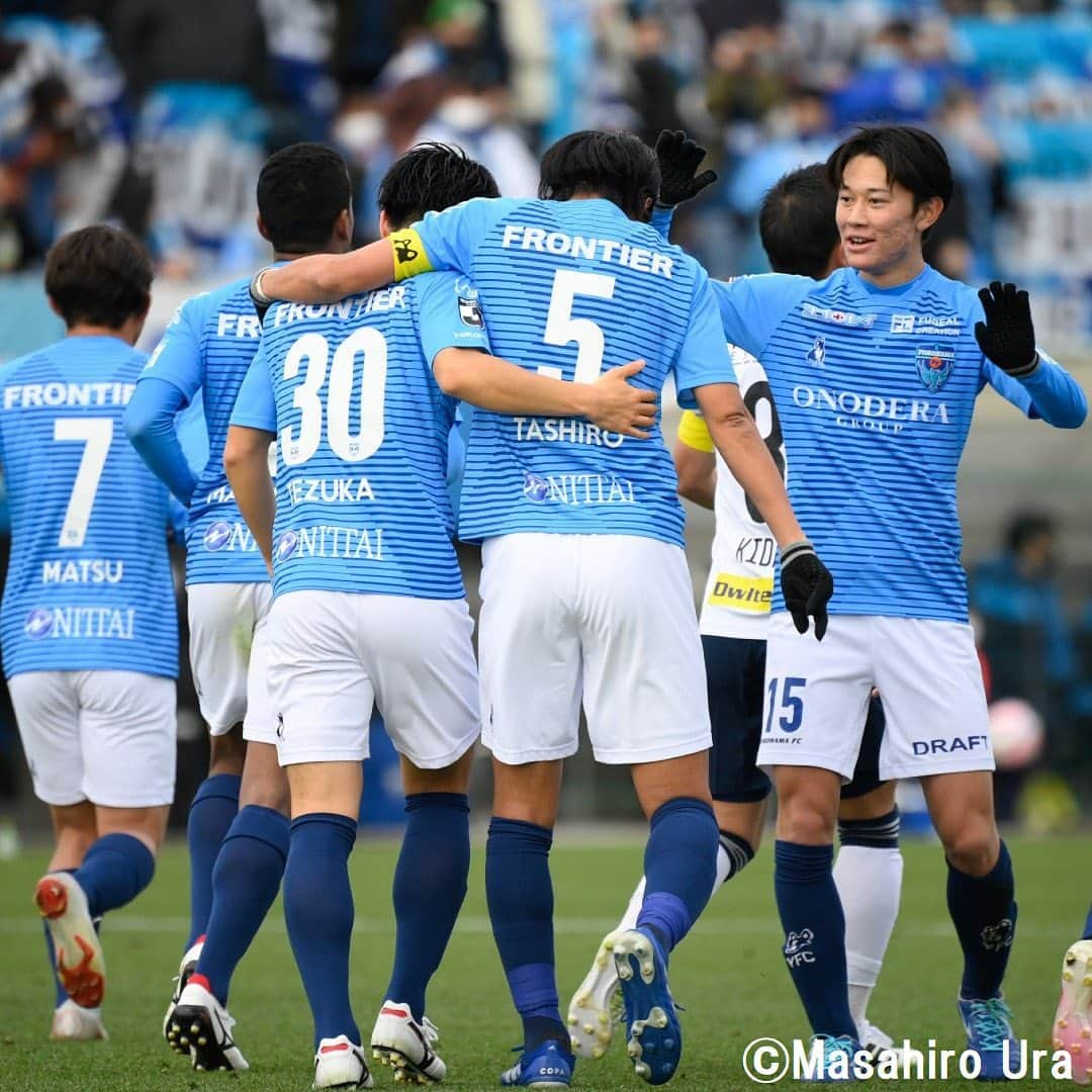 Goal Japanさんのインスタグラム写真 - (Goal JapanInstagram)「. ＼#横浜FC がダービーマッチを制す！🔥／ 大敗した前回の横浜ダービー雪辱を果たし、今季のラストゲームを見事な勝利で飾る！(Photo: Masahiro Ura) . 🇯🇵#明治安田生命J1リーグ 第34節 🆚横浜FC 3-1 横浜F・マリノス #志知孝明 (9分)、#田代真一 (16分)、#オナイウ阿道 (22分)、#瀬沼優司 (73分) . #soccer #football #jleague #J1 #yokohamafc #goaljleague #サッカー #フットボール #Jリーグ #明治安田生命Jリーグ #⚽」12月19日 17時40分 - goaljapan