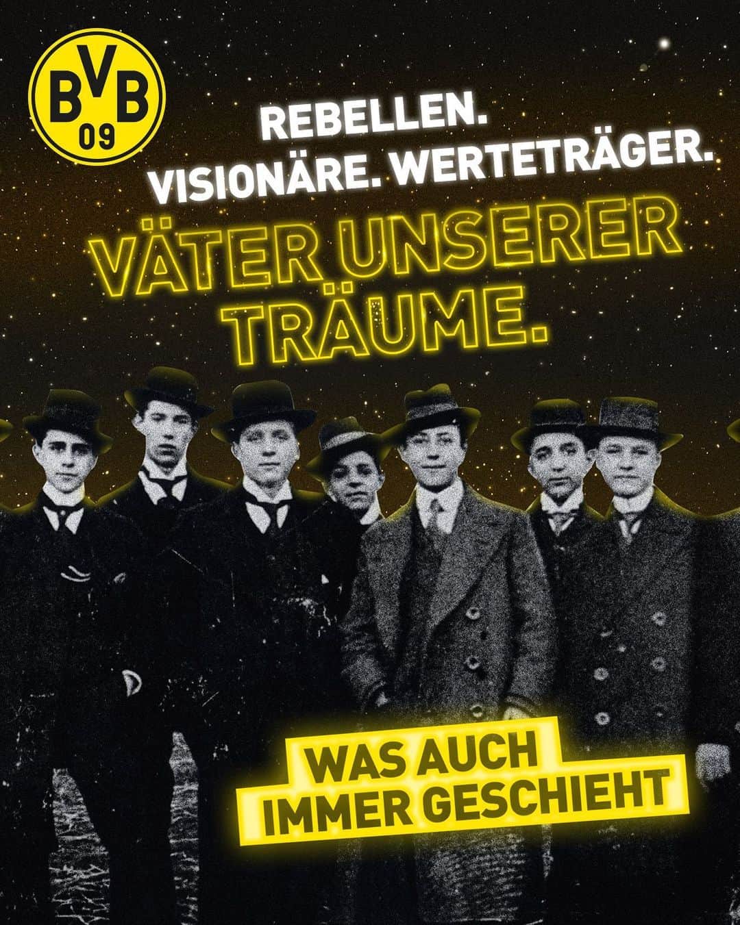 ボルシア・ドルトムントさんのインスタグラム写真 - (ボルシア・ドルトムントInstagram)「🖤 111 Jahre Borussia Dortmund. 💛」12月19日 17時49分 - bvb09