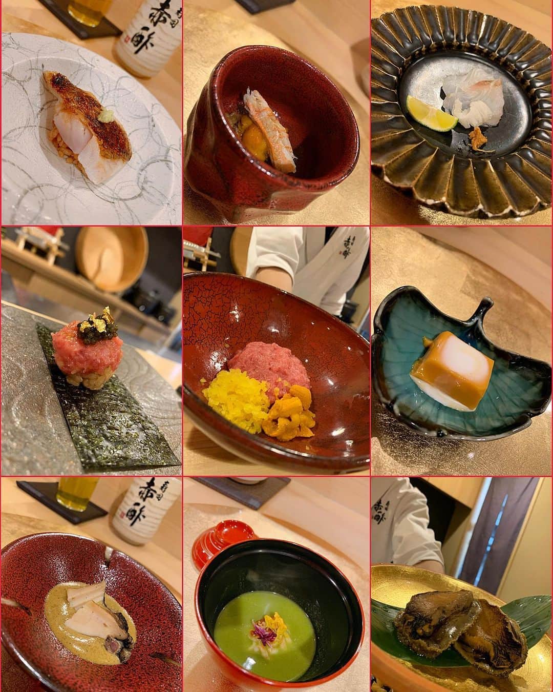 ayuさんのインスタグラム写真 - (ayuInstagram)「Dinner at a popular sushi restaurant.  This is my favorite sushi restaurant🍣 ・ 東京では赤坂と銀座の赤酢によく通っていましたが大阪では初来店の 【赤酢別邸】🍣 @akazu_bettei  26種類のお鮨や一品が出てきます‼️ 全部食べれるかな？と思いましたが シャリコマにしてもらったら全部食べれました😋💕 赤酢のシャリがさらに酸味が強くなっていてびっくりしました😆 クセになる味😎💕 個人的にはカワハギ、あん肝、マグロが特に美味しかったです😋🍣 ご馳走様でした❤️✨ ・ #sushi#sushi🍣#sushilovers#sushitime🍣#japanesefood#japan_of_insta#osaka#japantravel#japan_daytime_view#insta_japan#japanesegirl  #寿司赤酢#赤酢#赤酢別邸#寿司#鮨#北新地#北新地グルメ#寿司屋#大阪#大阪グルメ#グルメ部#グルメスタグラム#グルメ女子#グルメ巡り#ayuログ#食べログ#マグロ」12月19日 19時23分 - ayu888ayu