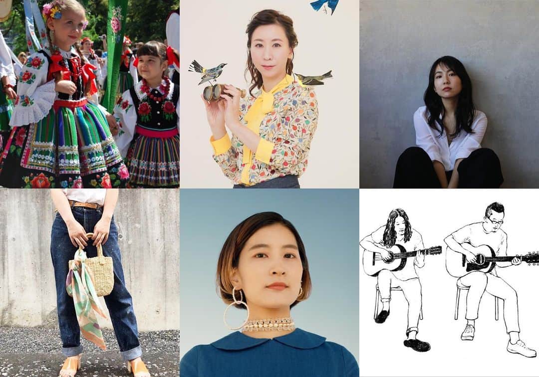 手紙社のインスタグラム：「【日曜日はお家で“ライブ”や“トーク”を楽しみましょう！】﻿ 「新しいオンラインフェスティバル・布博」の日曜日は、布博にぴったりなアーティストによる音楽ライブや作り手によるトークショー、そして布博ならではの企画として、プロのスタイリストによる“ライブスタイリング”を開催します！　ハギレ自慢大会の受賞発表もお楽しみに。﻿ ﻿ 《 12/20（日）のスペシャルライブ TIME TABLE》﻿ 12:30-13:20　The BOCOS﻿ 13:30-14:50　ライブスタイリング Stylist：植村美智子﻿ 15:00-15:50　sugar me﻿ 15:50-16:10　ハギレ自慢大会受賞発表﻿ 16:10-17:00 YeYe﻿ 17:30-18:45 　Bahar・春日一枝「世界手芸紀行」﻿ 19:00-19:50　コトリンゴ﻿ ﻿ ーーーーー﻿ ﻿ ＜新しいオンラインフェスティバル・布博　開催概要＞﻿ 会期：2020年12月14日（月）〜26日（土）﻿ チケット：一般 1,000円／手紙社の部員 900円﻿ 会場：「新しいオンラインフェスティバル・布博」公式サイト﻿ ▶︎詳細は「@textilefabrics」プロフィールのURLから！﻿ ﻿ ーーーーー﻿ ﻿ ◎「新しいオンラインフェスティバル・布博」は3本立て！﻿ ﻿ 1）オンラインミーティング（番組）﻿ ▶︎12/14（月）〜19（土）毎日開催！﻿ 出展者による作品紹介やアトリエツアーなどの番組を生配信！﻿ 作り手との会話をお楽しみいただけます。﻿ ﻿ 2）オンラインショッピング﻿ ▶︎12/14（月）〜毎日異なる出展者が販売を開始します！﻿ 出展者による新作や、ここでしか買えない限定作品、もちろん、定番商品も購入することができます！﻿ ※それぞれの販売期間は公式サイトからご確認ください﻿ ﻿ 3）スペシャル音楽ライブ番組﻿ 12/20（日）は7時間を超える生放送をお届け！﻿ 豪華アーティスト4組による音楽ライブや、プロのスタイリストが布博アイテムのスタイリングを紹介する「ライブスタイリング」を生配信します！﻿ ﻿ #手紙社#手紙舎#布博#オンラインイベント#新しいオンラインフェスティバル#新しいオンラインフェスティバル布博#ブローチ博#布雑貨#手芸#テキスタイル#刺繍#ライブスタイリング#トークショー#音楽ライブ﻿ #tegamisha#nunohaku#textile#textiledesign#fabric#TheBOCOS#植村美智子#sugarme#YeYe#コトリンゴ#世界手芸紀行#Bahar#春日一枝#廣田千恵子#藤田泉#slowart」