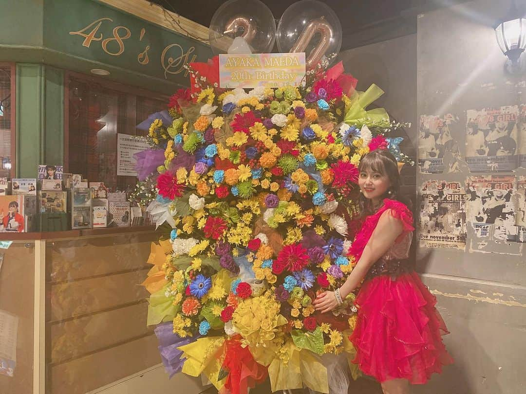 前田彩佳さんのインスタグラム写真 - (前田彩佳Instagram)「HUETONEのスタンドフラワー🌼.*」12月19日 20時26分 - _ayaka1218