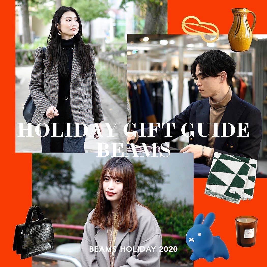 のインスタグラム：「. 今日お店はクリスマスプレゼントを買いに来た方々でいっぱいでした〜♡ こんな時期だからこそ、恋人以外の大切な人にもギフトを、ぜひぜひハッピーを届けて頂きたいです！💐 わたし以外の方の贈るギフトもアプリや @beams_official からチェックできます✔︎ . ありがとうございました✨ @toshihiro_yasutake  . #beams #gift」