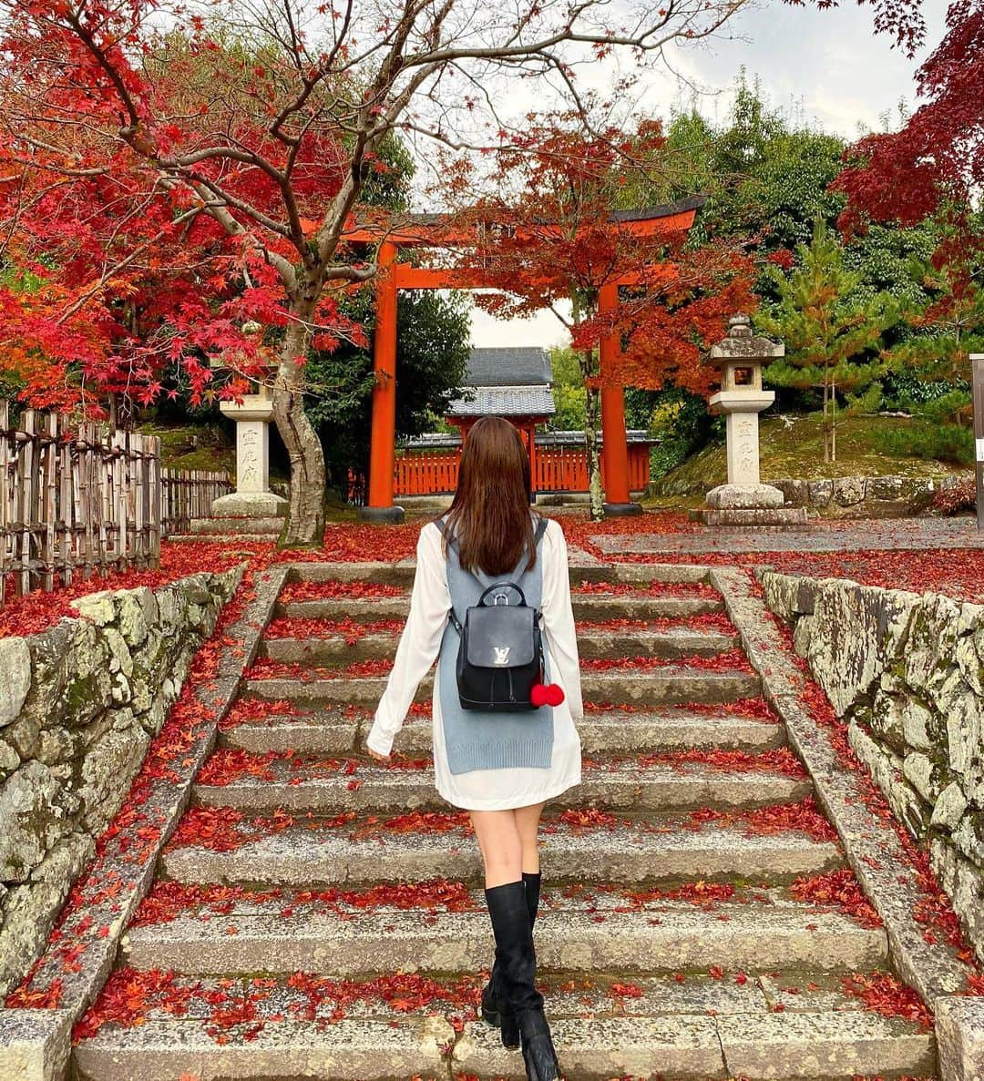 得あゆさんのインスタグラム写真 - (得あゆInstagram)「今週はとても充実してた❤️🍁🍂 心が熱くなった🔥🔥🔥 毎日に意味はあって、 自分次第で自分の世界は変わる。 ・ ・ ・ ・ ・ ・ ・ ・ ・ ・ ・ #天龍寺#天龍寺庭園#京都#京都紅葉#京都観光#京都グルメ#京都カフェ#京都旅行#紅葉#紅葉狩り#観光#女子旅#タビジョ#国内旅行#秋コーデ#秋#ニット#インスタ映え#カメラ女子#オトナ女子#嵐山#綺麗な景色#kyoto#kyotojapan#kyototrip#autumnleaves#kyototravel#japantravel#japanesegirl#arashiyama」12月19日 21時00分 - tokuayu819