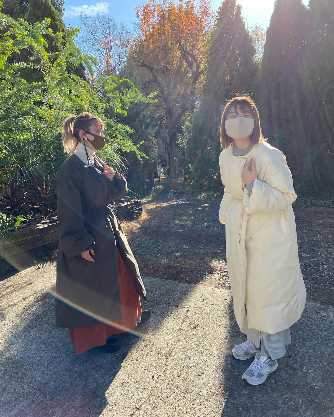 まつだみらいのインスタグラム：「最近🤍  nailは　@rihka_official cashmereです！」