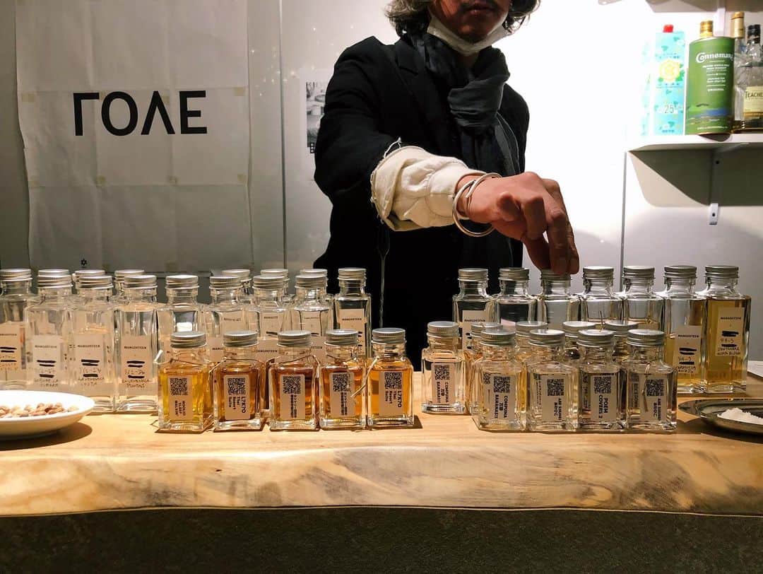 水戸悠夏子さんのインスタグラム写真 - (水戸悠夏子Instagram)「メスカル！初めて飲みました。とっても面白い。ショットでするする飲めるこの感じ、危険。（美味しい）#mezcal#tadayoi#漂#yomise#世見世#新潟#古町」12月19日 22時10分 - mitoyukako