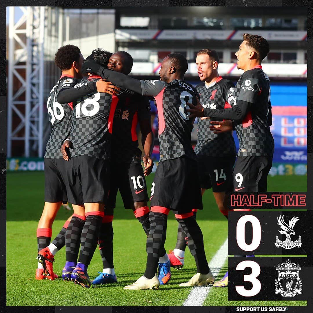 リヴァプールFCさんのインスタグラム写真 - (リヴァプールFCInstagram)「Not a bad first-half from the Reds! 🔴 #LFC #LiverpoolFC #Liverpool」12月19日 22時18分 - liverpoolfc