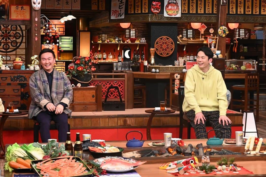 TBS「人生最高レストラン」さんのインスタグラム写真 - (TBS「人生最高レストラン」Instagram)「. 今夜１１時３０分放送のTBS「人生最高レストラン」に、人気お笑いコンビかまいたちが登場 ✨ “欲望に素直な男”山内⁉️劇場の番長なのにナメられていた濱家⁉️二人の超はずかしい㊙️過去🤣🤣🤣お見逃しなく  . . #tbs #人生最高レストラン #レストラン #サントリー #かまいたち #山内健司 #濱家隆一 #山内コース #芸人 #お笑い #大阪 #カレー #鍋  #インスタ #猫 #妻 #結婚 #加藤浩次 #島崎和歌子 #宇賀神メグ #ケンドーコバヤシ #グルメ #飯テロ #食テロ #料理 #レシピ #nationaldish #instafood #foodstagram」12月19日 22時30分 - jsr_2017official