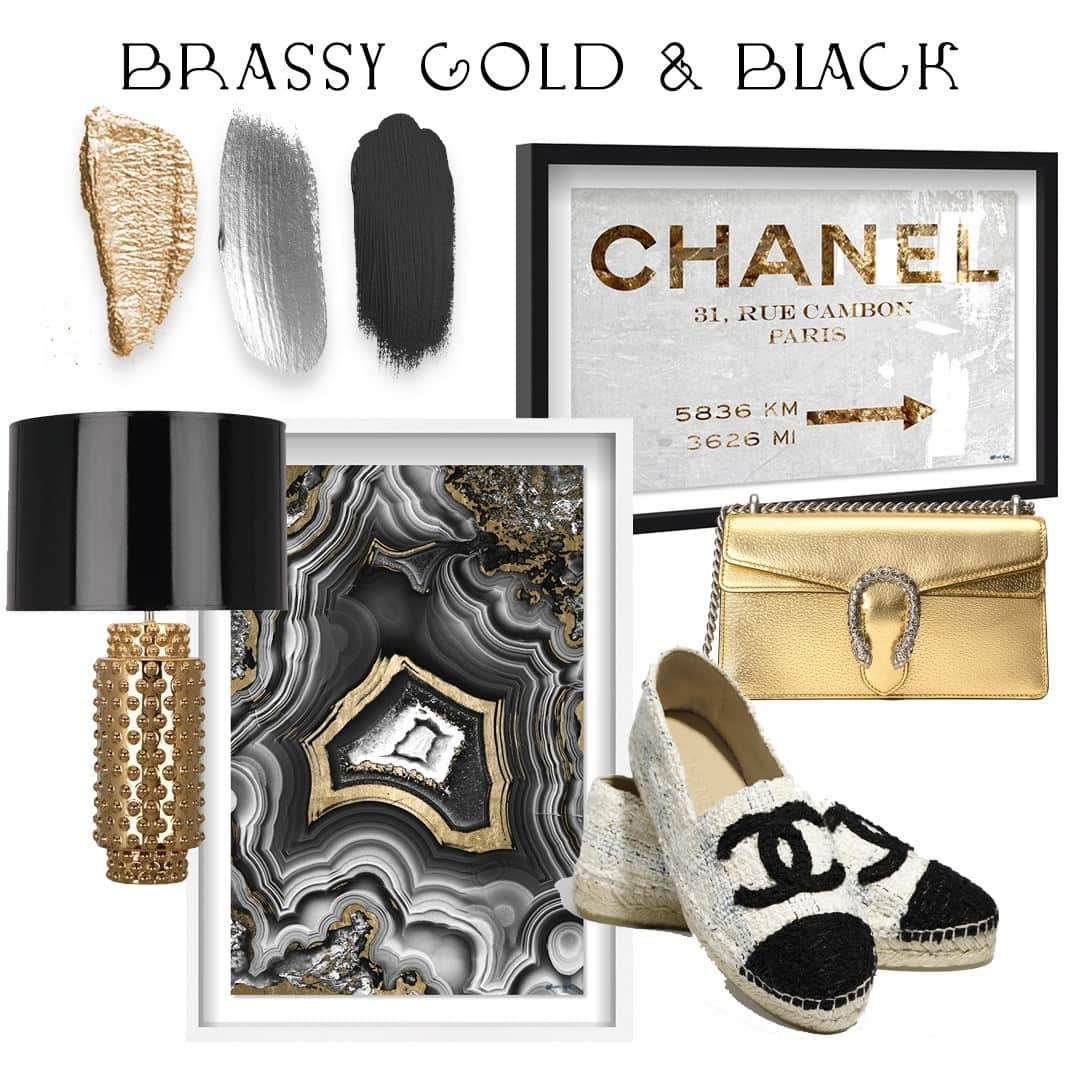 のインスタグラム：「Feed your Chanel obsession with these matching and trendy pieces #olivergal」