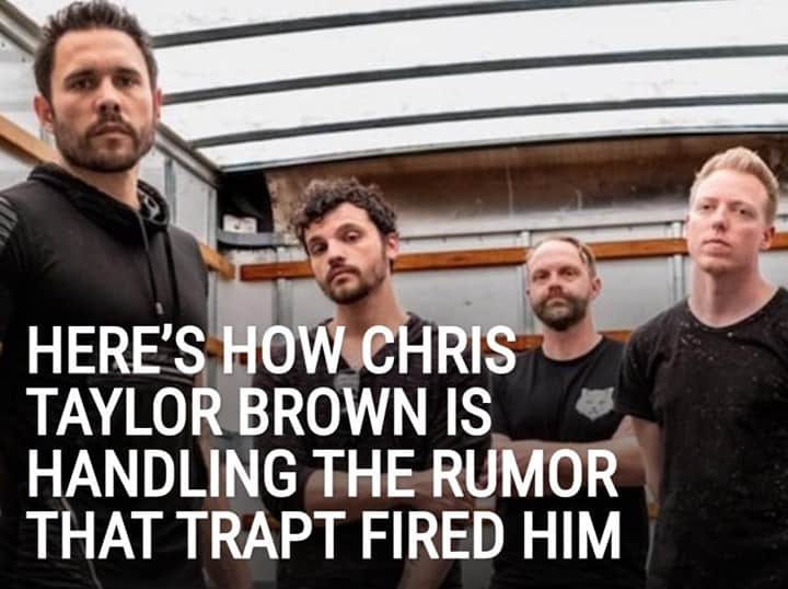 Alternative Pressさんのインスタグラム写真 - (Alternative PressInstagram)「Chris Taylor Brown has a few things to say about the rumor that Trapt fired him⁠ LINK IN BIO⁠ .⁠ .⁠ .⁠ #trapt #traptband #traptofficial #christaylorbrown #altpress #alternativepress」12月16日 3時02分 - altpress