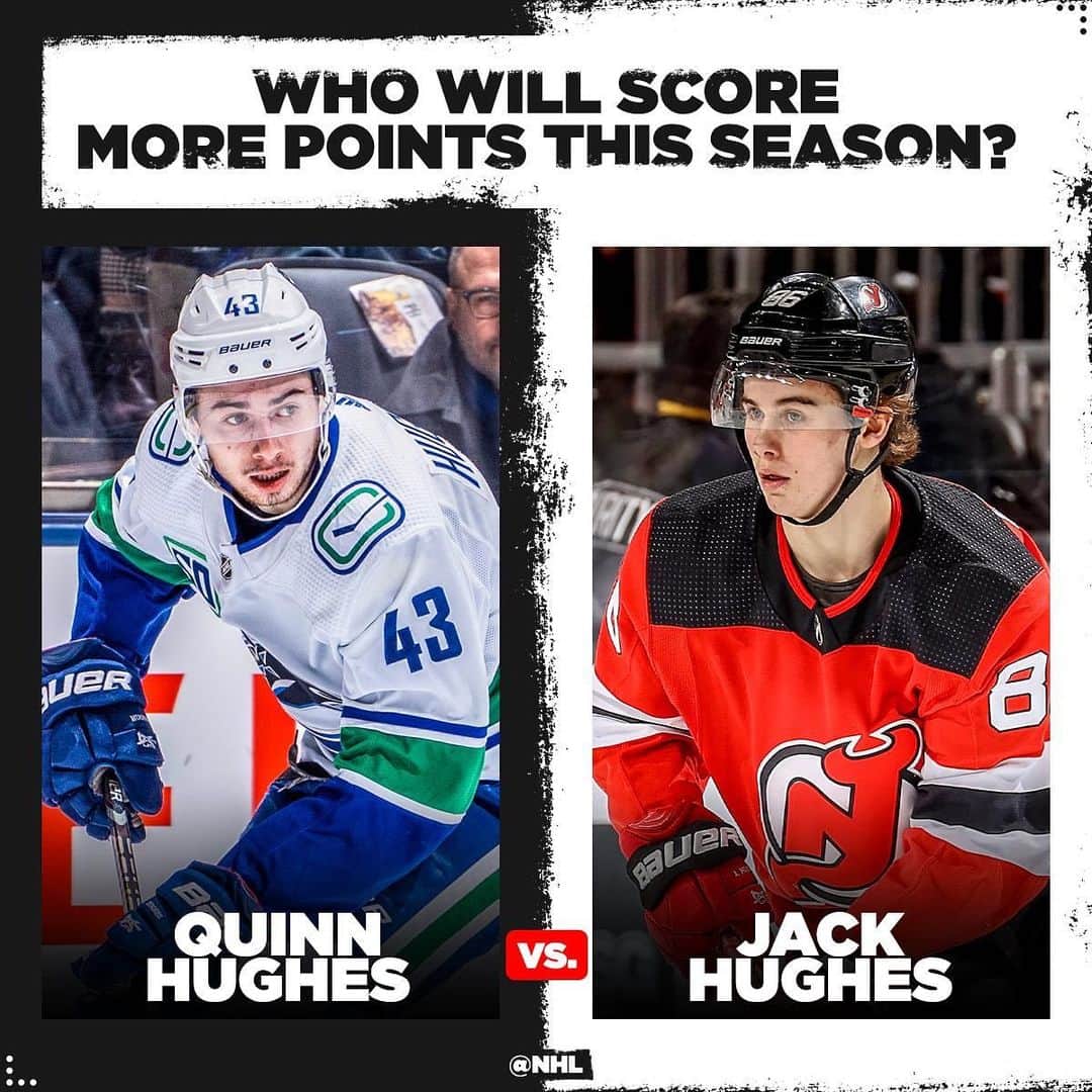 NHLさんのインスタグラム写真 - (NHLInstagram)「Hughes your pick?」12月16日 3時05分 - nhl