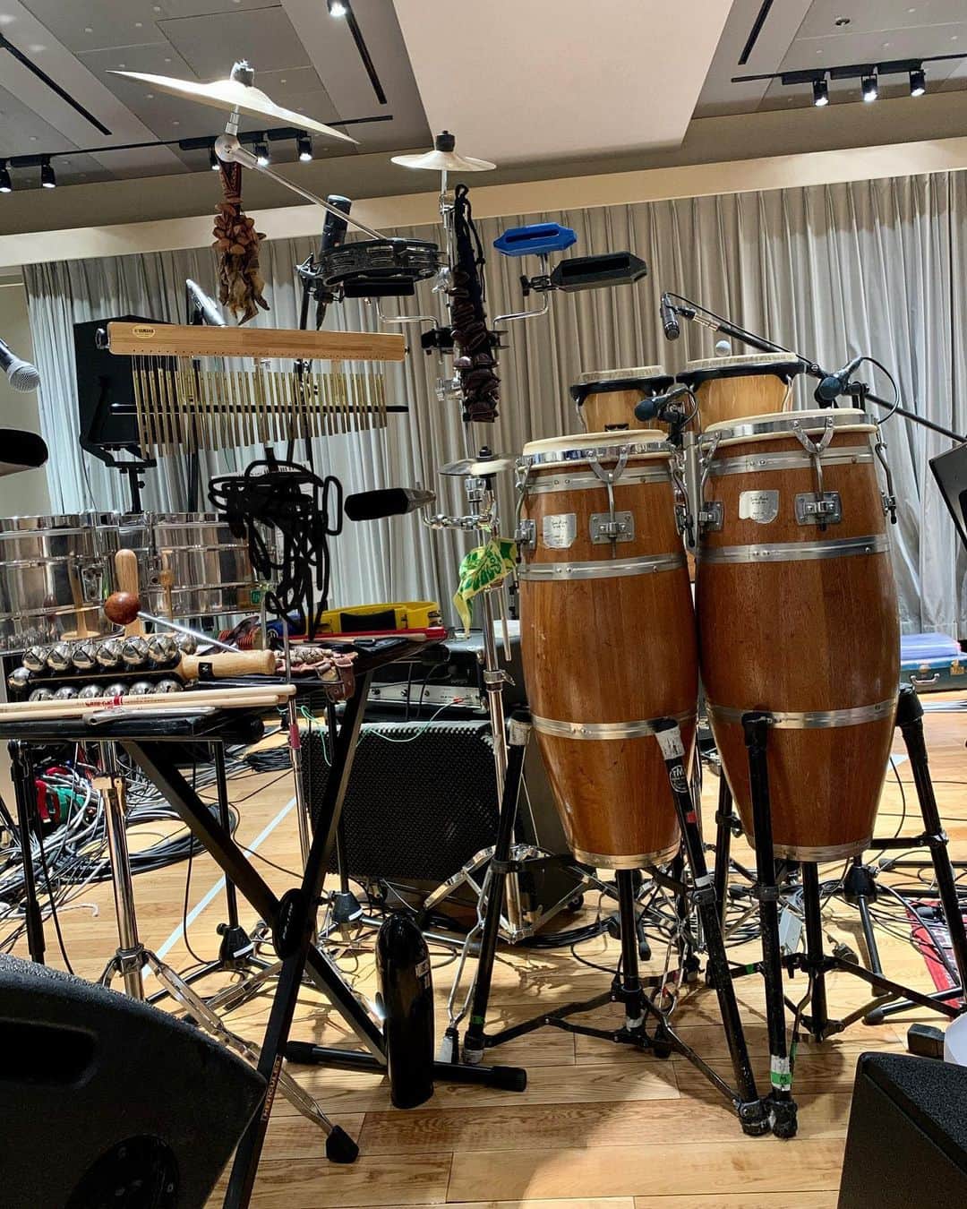 松井泉のインスタグラム：「【#エゴラッピン】 18日〜19日にキネマ倶楽部にて行われます、 記念すべき20回目のMidnight Dejavuに参加いたします！ 本日の最終リハも終え、準備も万端です！ 来場チケットは売り切れですが、19日には生配信も有りますので皆様是非ご覧下さい！！！ とんでもない事になってます！！！！！」