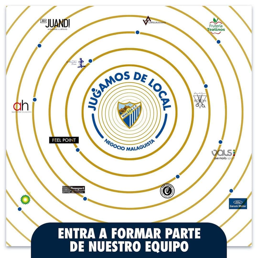 マラガCFさんのインスタグラム写真 - (マラガCFInstagram)「Las VENTAJAS de jugar de local 💙  😊 #MálagaCF ➕PYMES malagueñas ➡️ multitud de BENEFICIOS para todos los abonados blanquiazules 🤝  #JugamosDeLocal」12月16日 2時20分 - malagacf