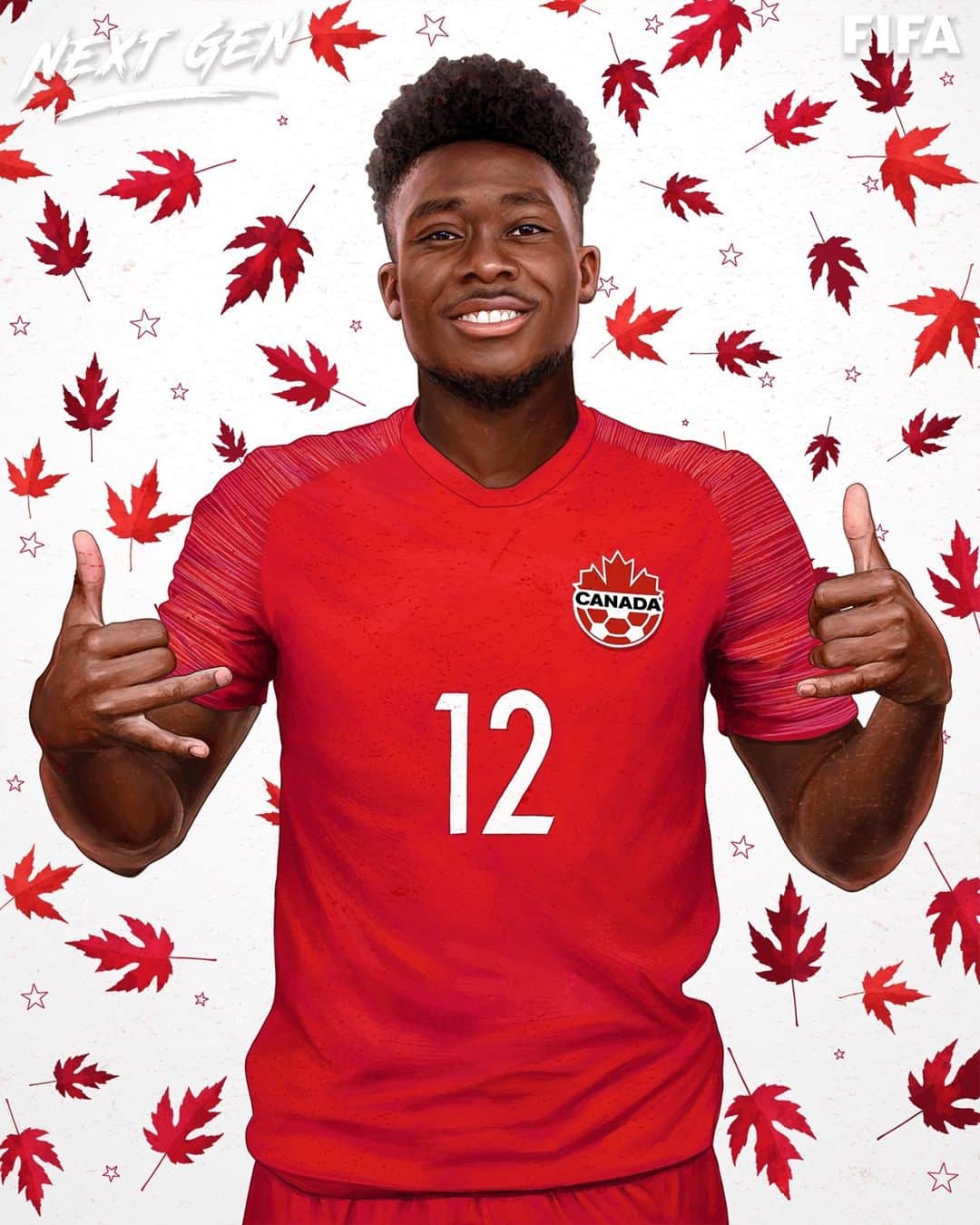 FIFAワールドカップさんのインスタグラム写真 - (FIFAワールドカップInstagram)「The #WorldCup’s #NextGen 🎨 ✨  A left-back who attacks like a world-class winger! Liberian roots, Canadian heart, explosive dribbling and superb creativity are all on his business card.  @alphonsodavies leads 🇨🇦’s dream to make it back to the #WorldCup.」12月16日 2時21分 - fifaworldcup