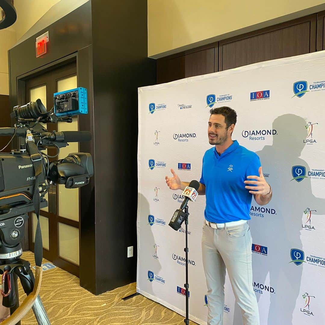 ベン・ヒギンズさんのインスタグラム写真 - (ベン・ヒギンズInstagram)「Great day for media day! Looking forward to playing at #DiamondLPGA in January with @TheVacationDR and @diamondresorts」12月16日 2時30分 - higgins.ben