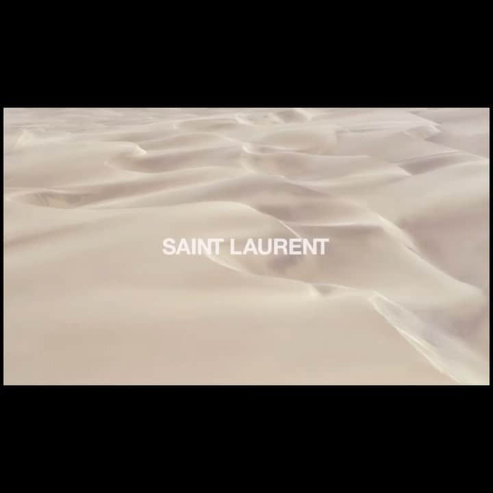 のインスタグラム：「Thank you @ysl @anthonyvaccarello 🖤 Another beautiful collection with an amazing team ! shot by @ncanguilhem and soundtrack by @sebastian_edbgr  casting @pg_dmcasting @samuel_ellis @arthurmejean  styling @suzannekoller  hair @duffy_duffy  makeup by @karinwesterlundd」