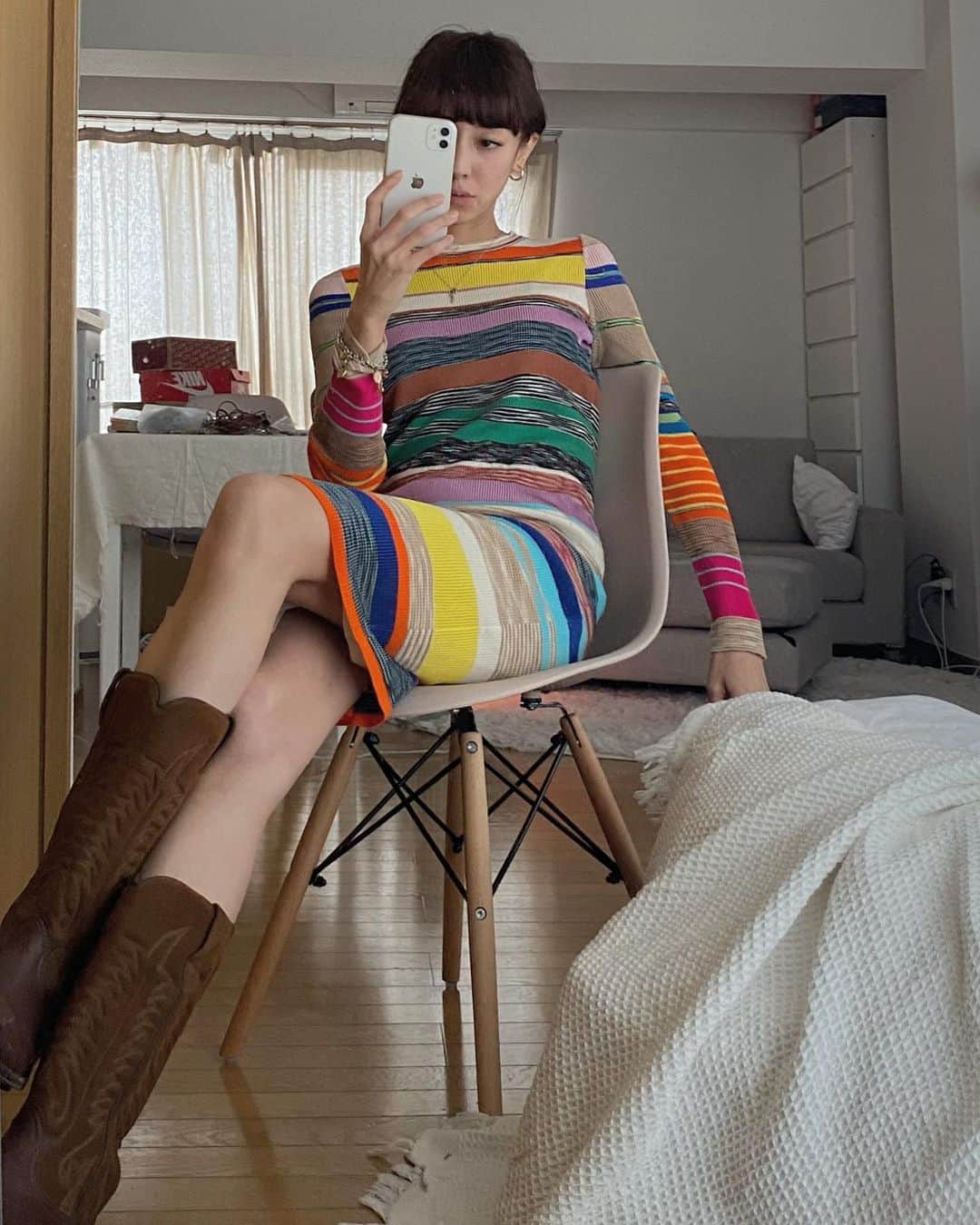 生野優子のインスタグラム：「💥🤠」