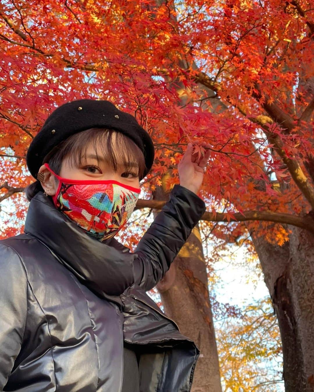 ichigoのインスタグラム：「冬のお散歩〜☻」