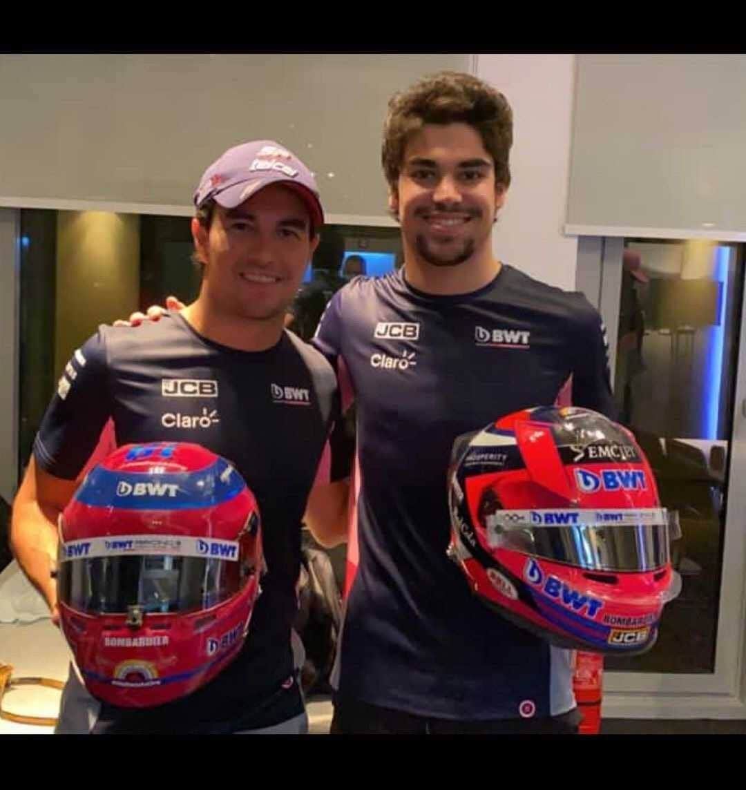 F1さんのインスタグラム写真 - (F1Instagram)「"Swapping helmets with great friends" 😍  #Repost x @schecoperez   #F1 #Formula1」12月15日 19時04分 - f1