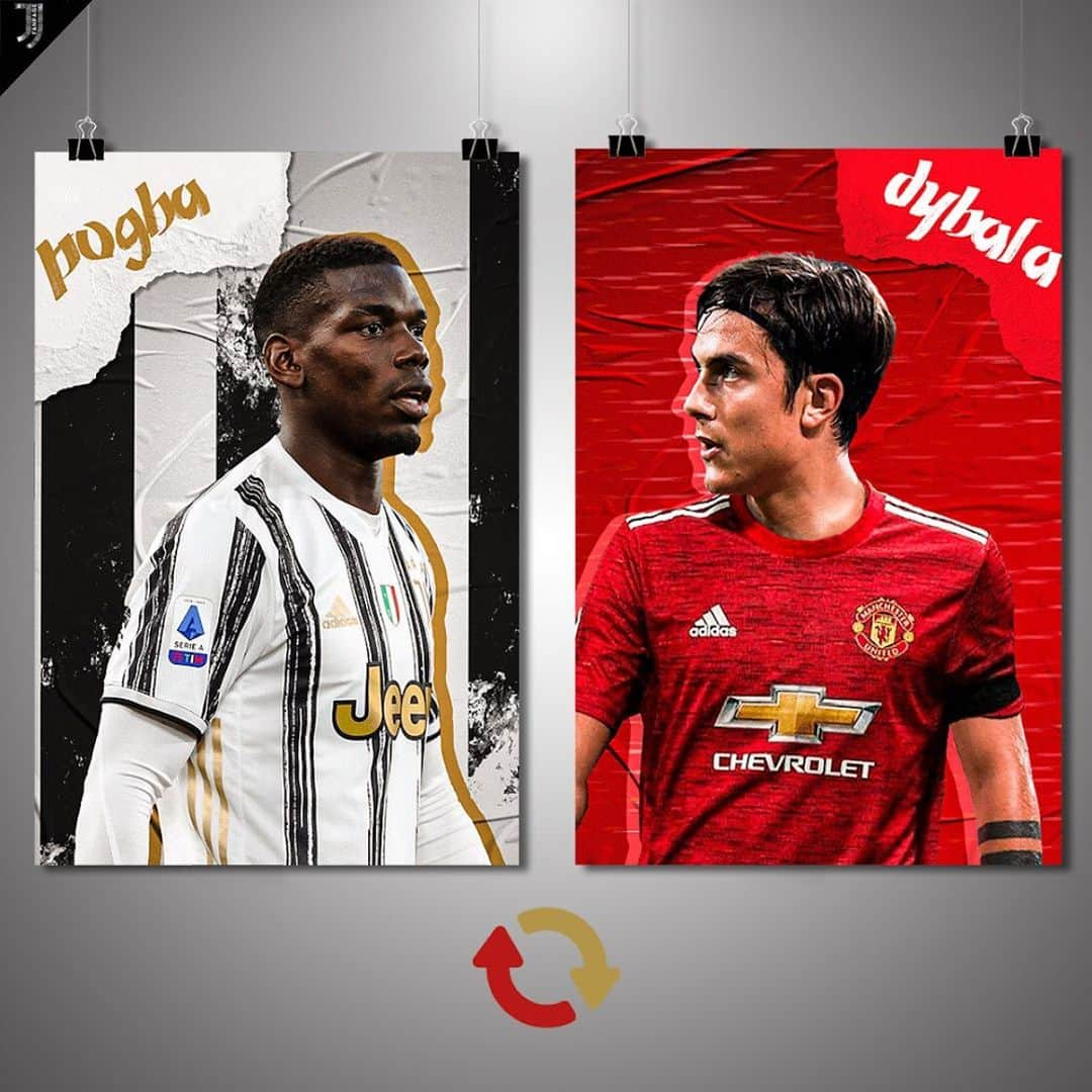 ポール・ポグバさんのインスタグラム写真 - (ポール・ポグバInstagram)「SCAMBIO #POGBA 🔁 #DYBALA   Yes 👍 or No 👎   #Juve」12月15日 19時17分 - juvefanpage